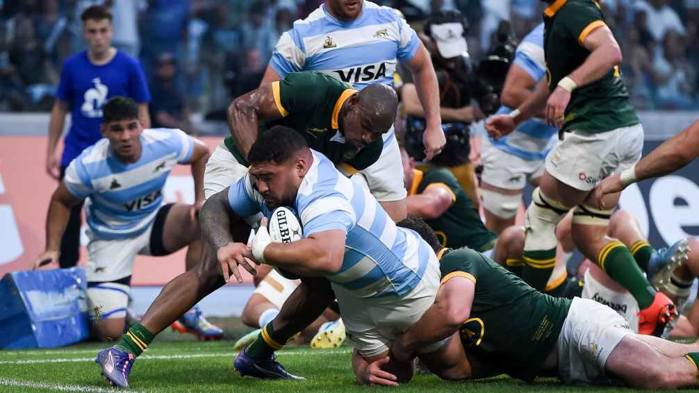 Otro golpe de Los Pumas: vencieron al campeón del mundo Sudáfrica